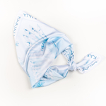 Шейный платок «Полет совы», 70×70 см