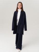 Кардиган для девочки в школу AT990 синий