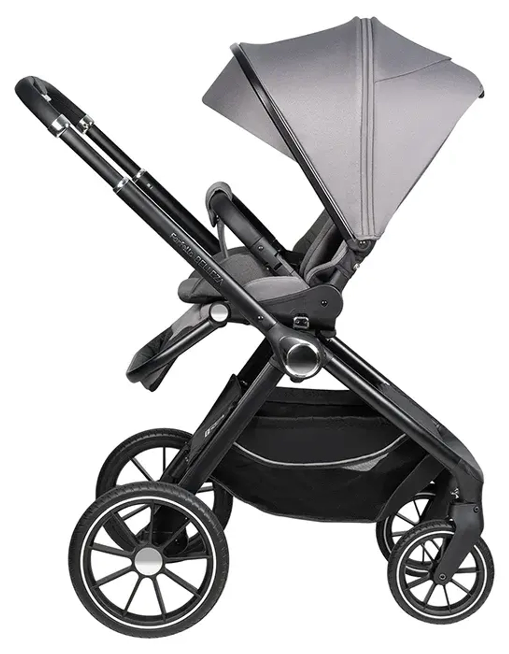 Коляска модульная 3в1 Belleza 2024 (Foggy grey/Туманно-серый FB-3)