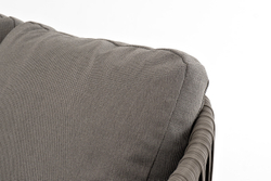 "Флоренция" лаунж-зона из искусственного ротанга, цвет графит