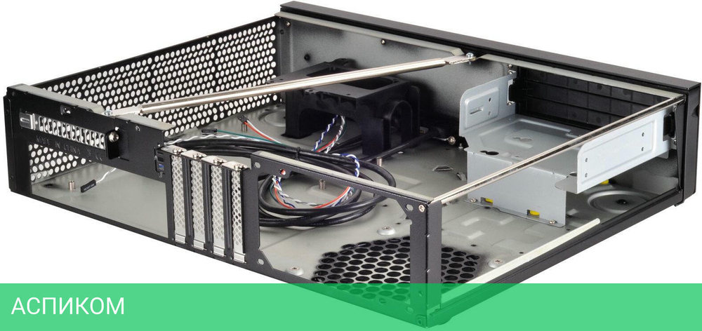 Корпус SilverStone Milo ML04 HTPC черный (SST-ML04B)