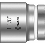 Торцовая головка Zyklop 1 1/8" 1/2″ дюймовая WERA 05003633001