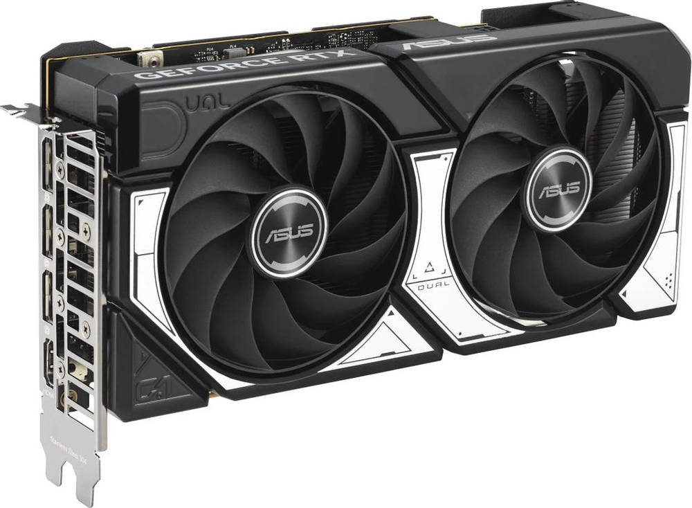 Видеокарта ASUS NVIDIA  GeForce RTX 5060 DUAL-RTX5060-O8G 8ГБ Dual, GDDR7, OC,  Ret