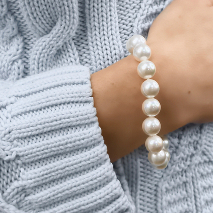 Браслет Fiore Luna WHITE SHELL PEARL CCH05247-03 G