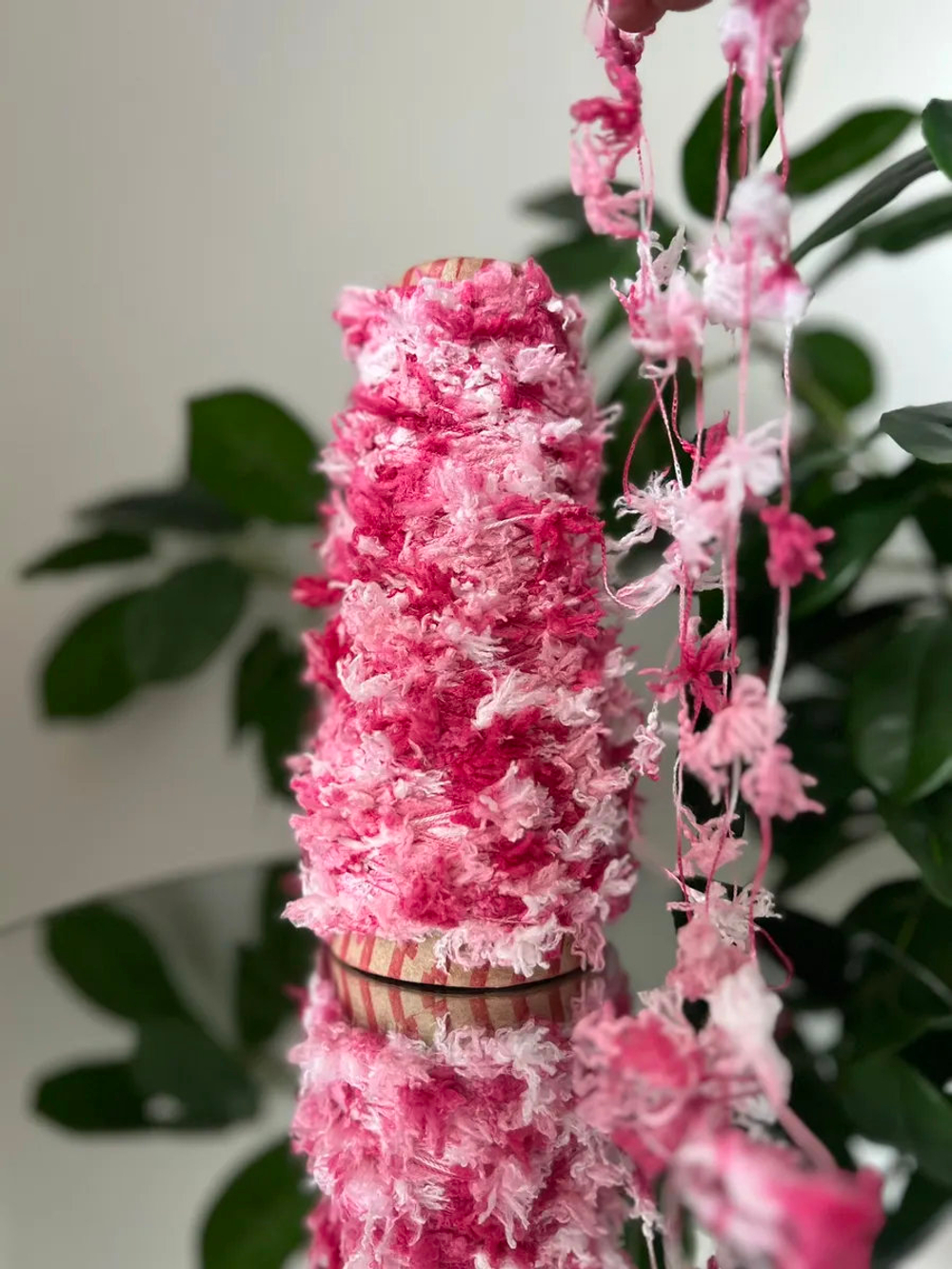 Пряжа Единорог UNICORN мультиколор с шишибриками 50 g