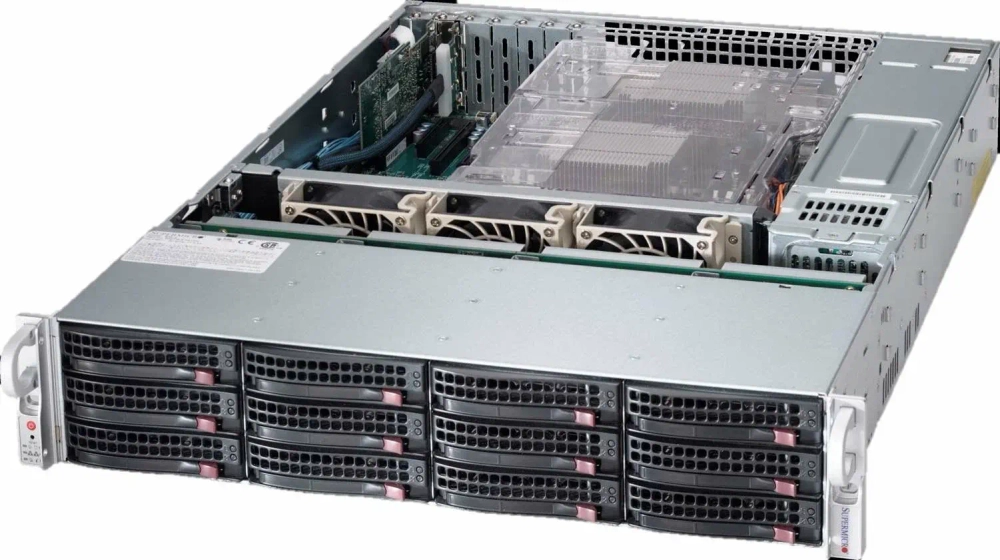 Серверная система хранения данных SuperMicro SuperStorage SSG-6028R-E1CR12T Поколение X10