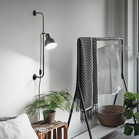 Спот Ideal Lux Shower AP1 Nero 179643