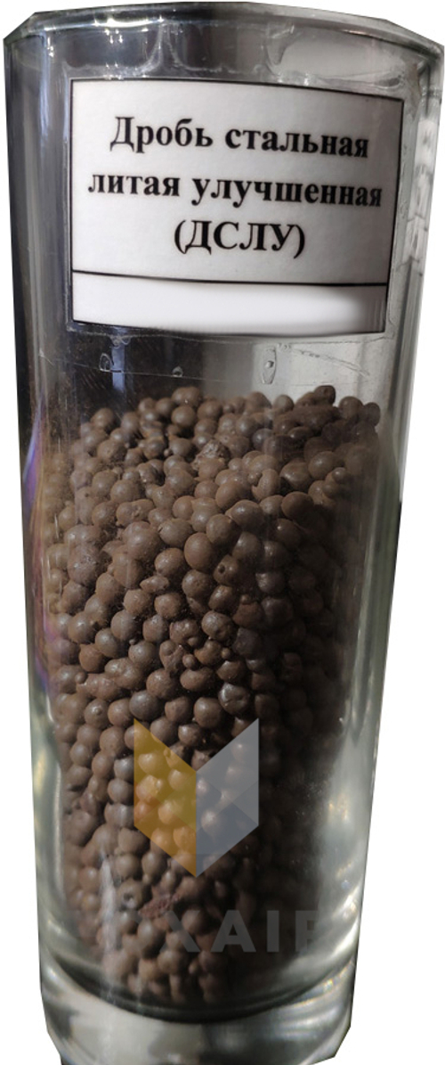 Дробь стальная литая улучшенная (дслу) 3,6 мм, 20 кг