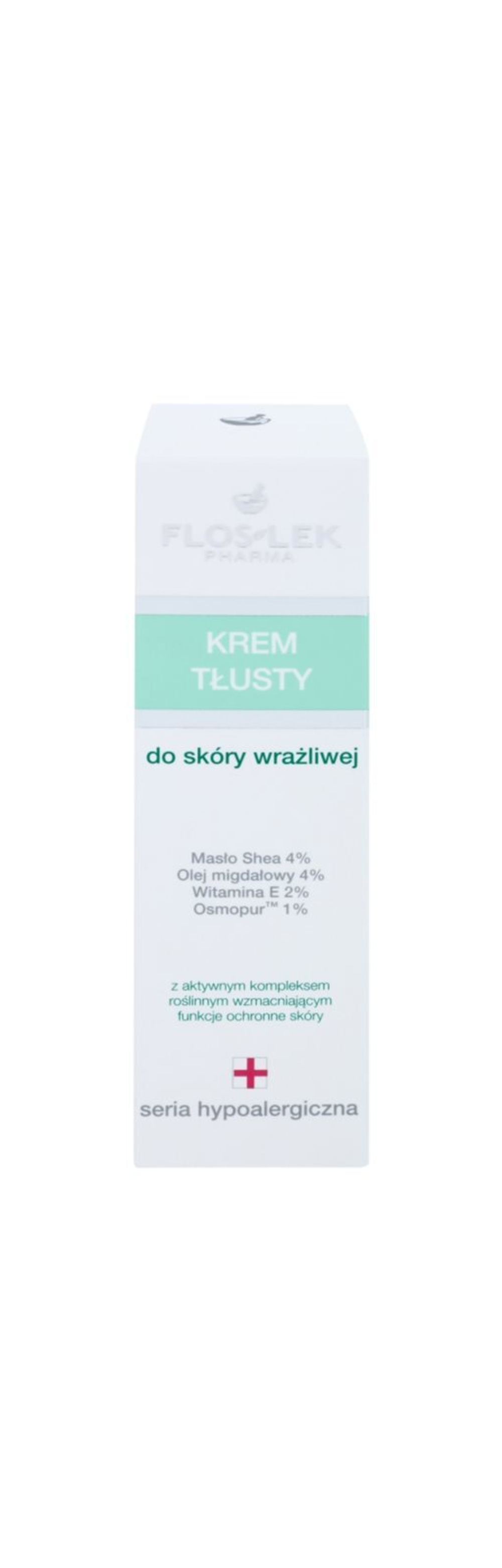 FlosLek Pharma Hypoallergic Line - Интенсивно питательный ночной крем для чувствительной кожи, склонной к раздражению. /   50  ml  / GTIN 5905043001111