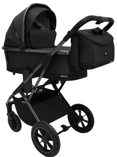 Детская коляска Sweet Baby Rocco Air 2 в 1 2024 Black 427055