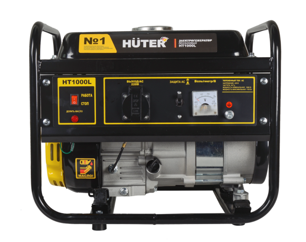 Портативный бензогенератор Huter HT1000L