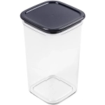 Контейнер для сыпучих продуктов 1,3л «Смарт» чернильно-серый С414ЧСЕР
