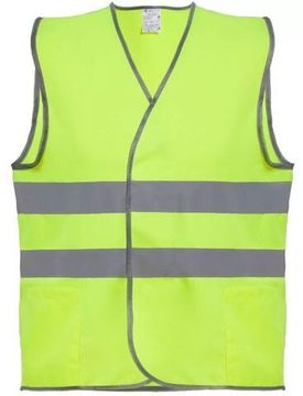Жилет сигнальный СО-1 ТР цв.лимонный