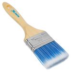 83072 Кисть плоская "Евро" 2.5", искусственная щетина 63мм, деревянная ручка MTX