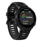 Мультиспортивные часы Garmin Forerunner 735XT, черно-серые, 010-01614-06