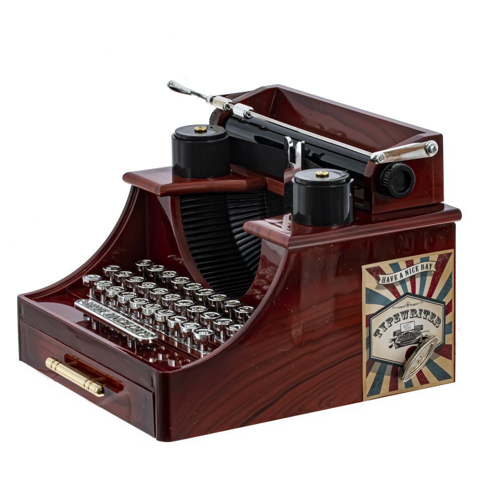 GAEM Изделие декоративное "Печатная машинка" (музык.), L13,5 W14,5 H11 см