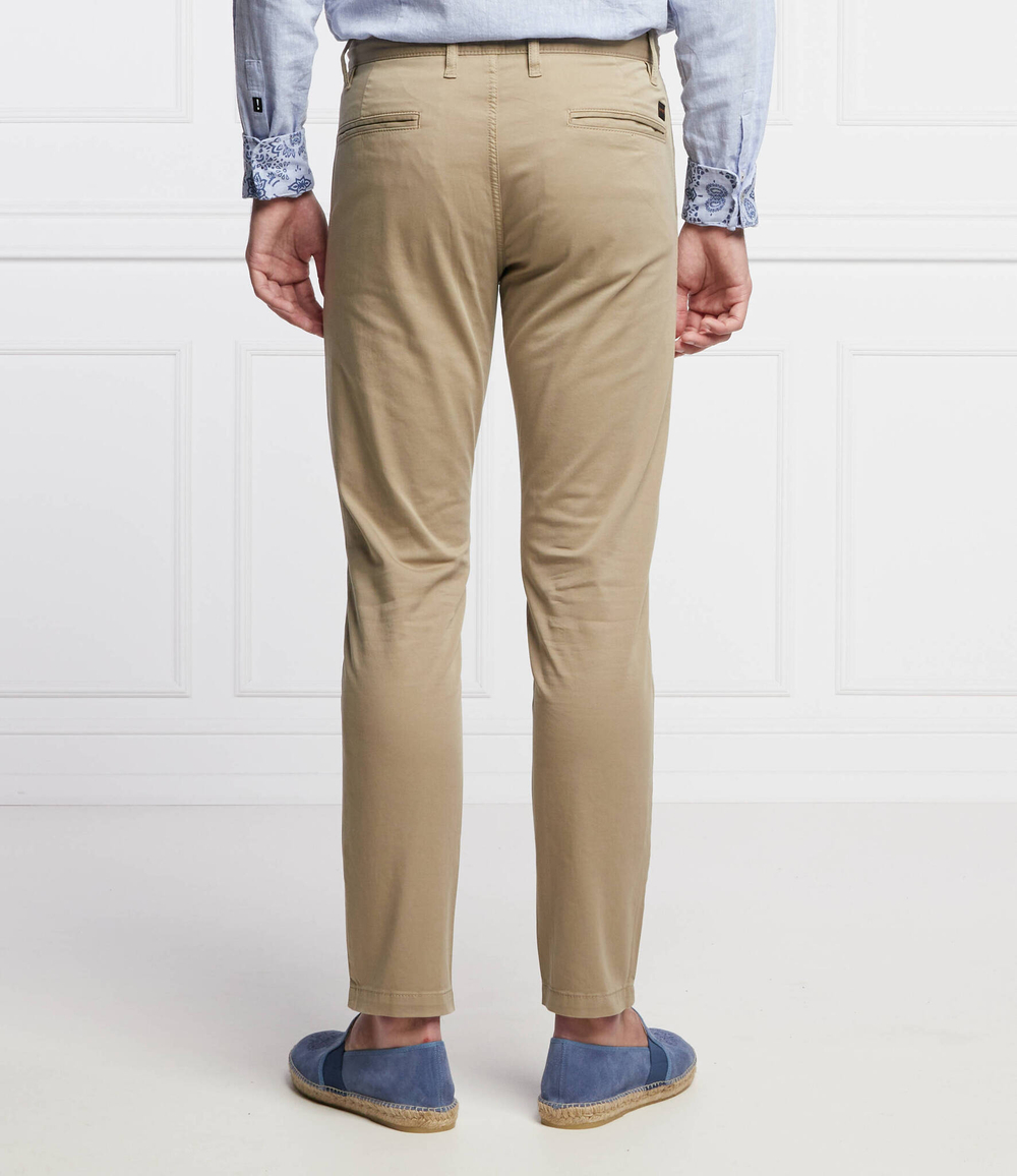 чиносы schino-taber BOSS ORANGE - бежевый(50470797)