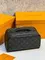 Несессер Louis Vuitton Toiletry Bag 2 Compartments Monogram Eclipse черный