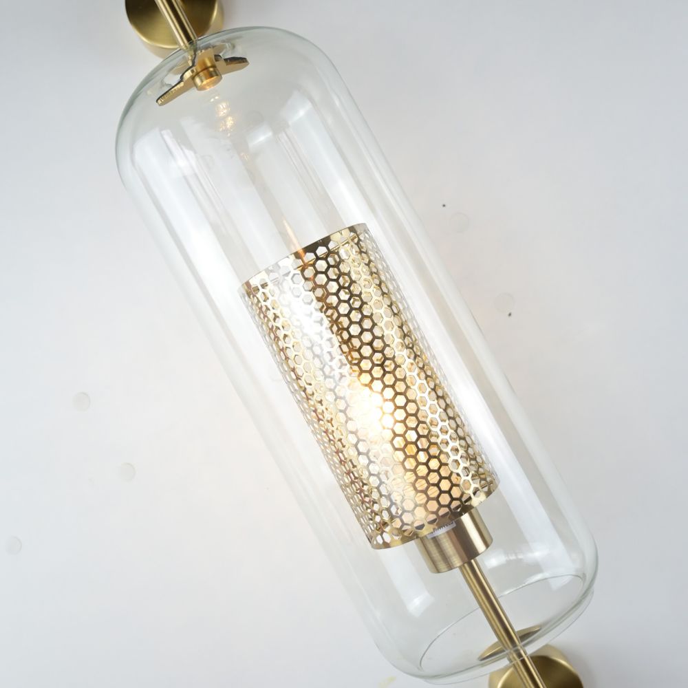 Настенный Светильник Catch Wall Cylinder L78 Brass By Imperiumloft