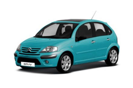 Багажники на Citroen C3  2002-2009 хэтчбек за дверной проем