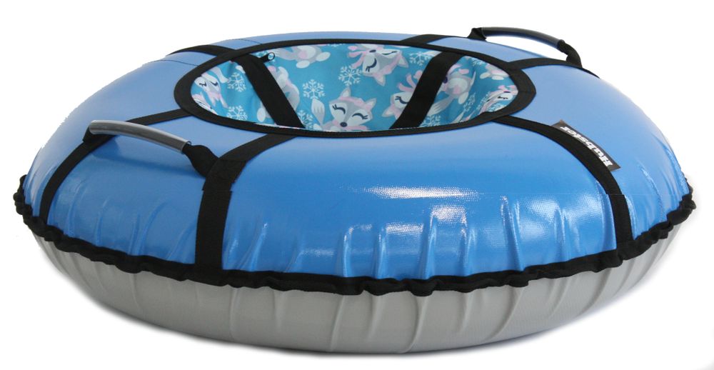 Тюбинг Hubster Ринг Pro голубой, лисята