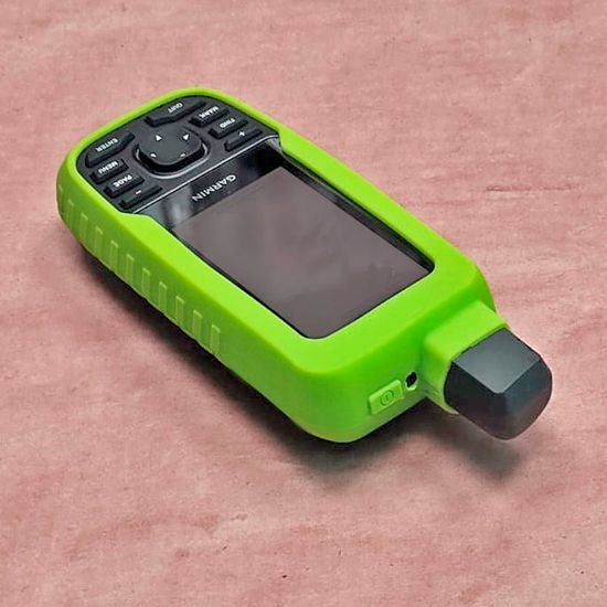 Чехол для Garmin GPSMAP 67/66 силиконовый (Зеленый)