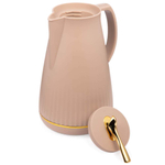 Термос 0,95л со стеклянной колбой, крышка с клапаном, 734-201