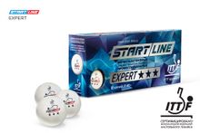 Мячи Start line EXPERT V40+ 3* (ITTF) (10 шт)