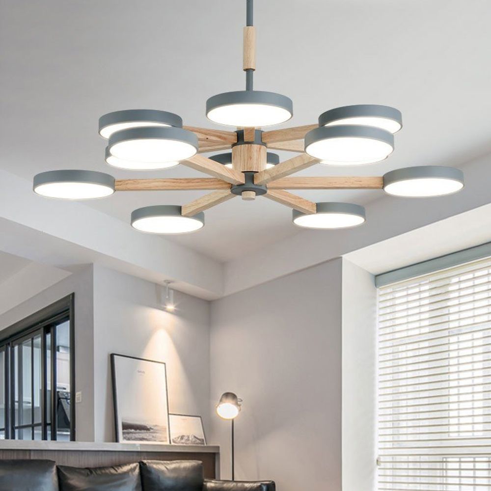 Люстра на штанге TURNA DBL L12 Hacks