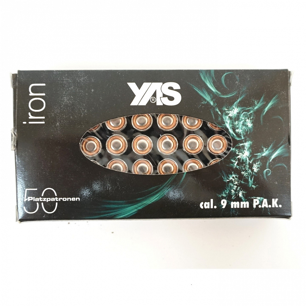 Патроны светозвукового действия KAISER blank 9 мм P.A.K. 50шт. уп.