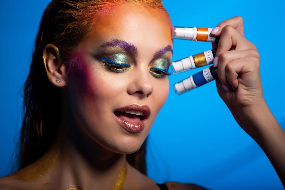 Жидкие тени Color Gel Blue