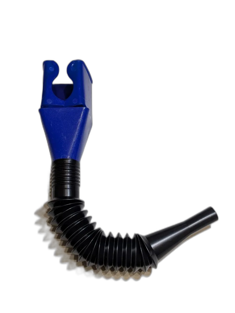 +x Воронка непроливайка для мототехники и др. Синяя