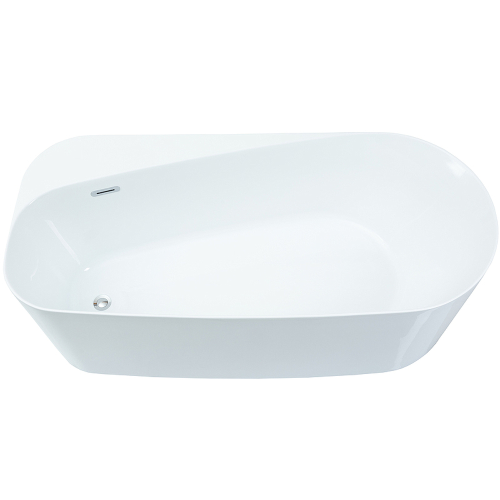 Акриловая ванна Allen Brau Priority 1 170x80 2.31001.20 белый глянец