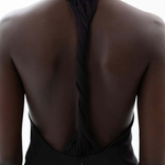 Платье с перекрутом на спине Etrette