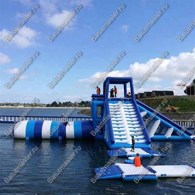 Катапульта Блоб с вышкой «Гравитация» 16×8×7 м, блоб 8×3 м