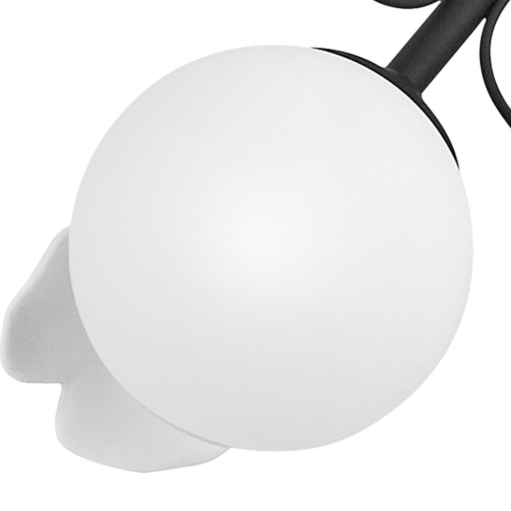 799027 Подвес CERAMO BW 2х6W(led) G9 ЧЕРНЫЙ/БЕЛЫЙ