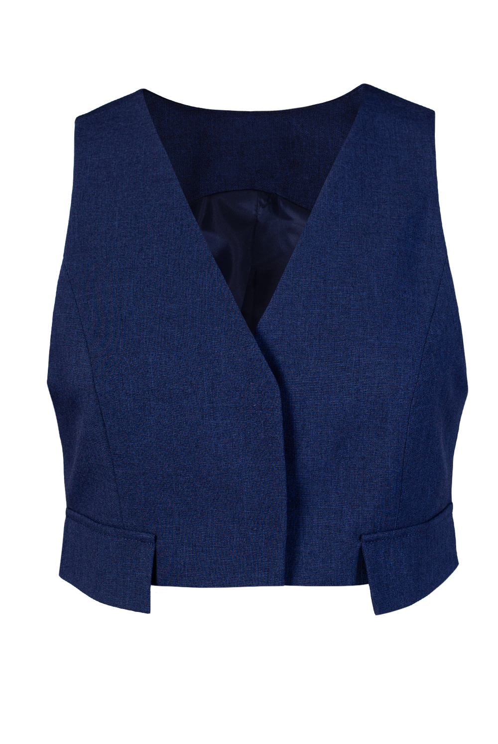 Жилет женский 4062ВП, темно-синий #38ТС064062ВП