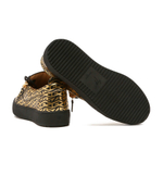 кроссовки logoball Giuseppe Zanotti - золотой(RU20051)