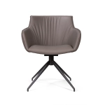 Полукресло Sofia, иск.кожа soft-touch, темно-серый