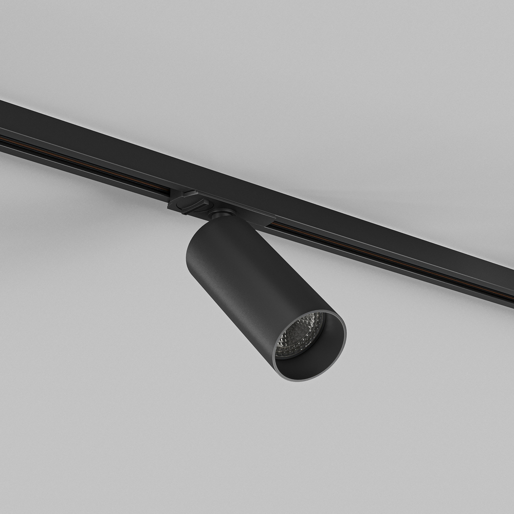 DK6060-BK Трековый светильник IP 20, 15 Вт, GU10, черный, алюминий
