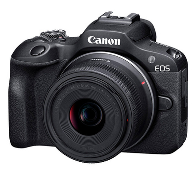 Беззеркальный фотоаппарат Canon EOS R100 Kit 18-45mm IS STM (уцененный)