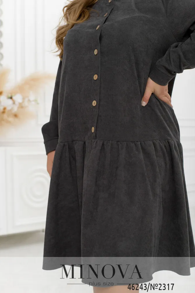 Платье 2317-графит Minova