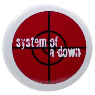 Значок System Of A Down мишень (399)