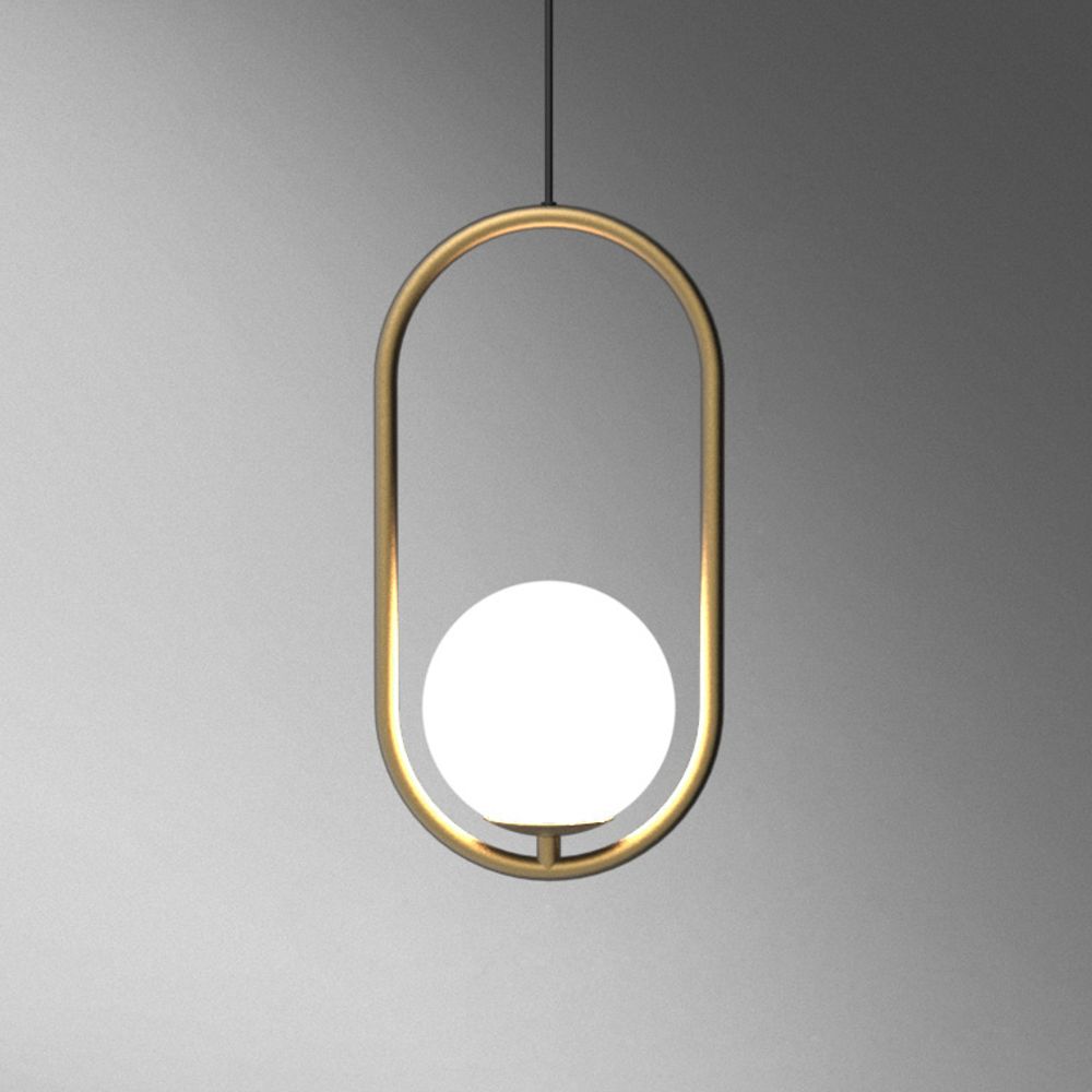 Подвесной светильник Matthew McCormick hoop 40 Gold MILA Pendant