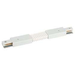 Коннектор ЭРА TR-1PA-СF-WH гибкий для однофазного шинопровода белый