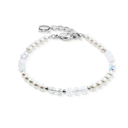Браслет Coeur de Lion White-Silver 4245/30-1417