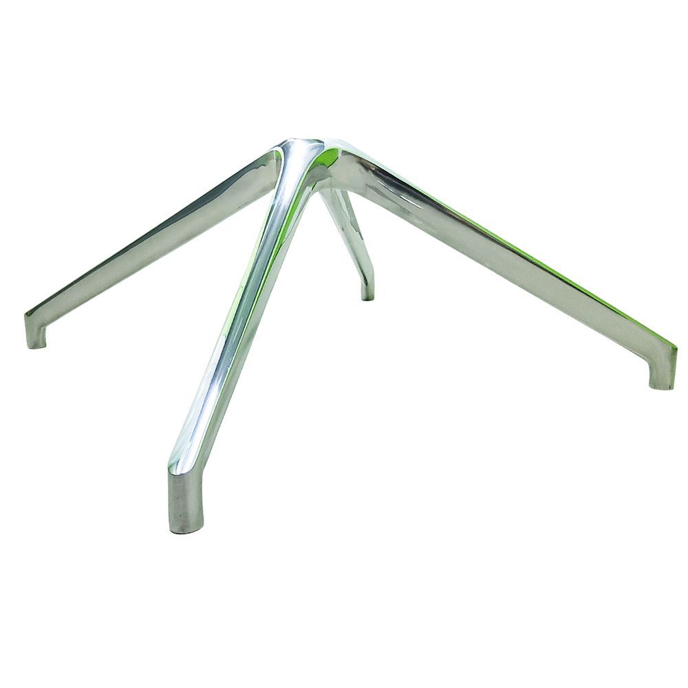 Крестовина полированный алюминий 4х лучевая