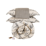 Комплект постельного белья Сатин с Одеялом 100% хлопок 160x80 на резинке OBR174