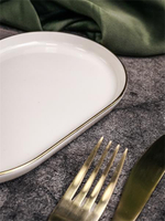 Блюдо овальное 18см CHOPIN GOLD