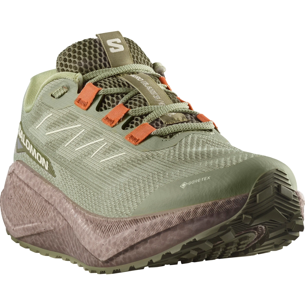 Кроссовки для бега Salomon AERO BLAZE 3 GRVL GORE-TEX Tea / Iron / Burnt Ochre